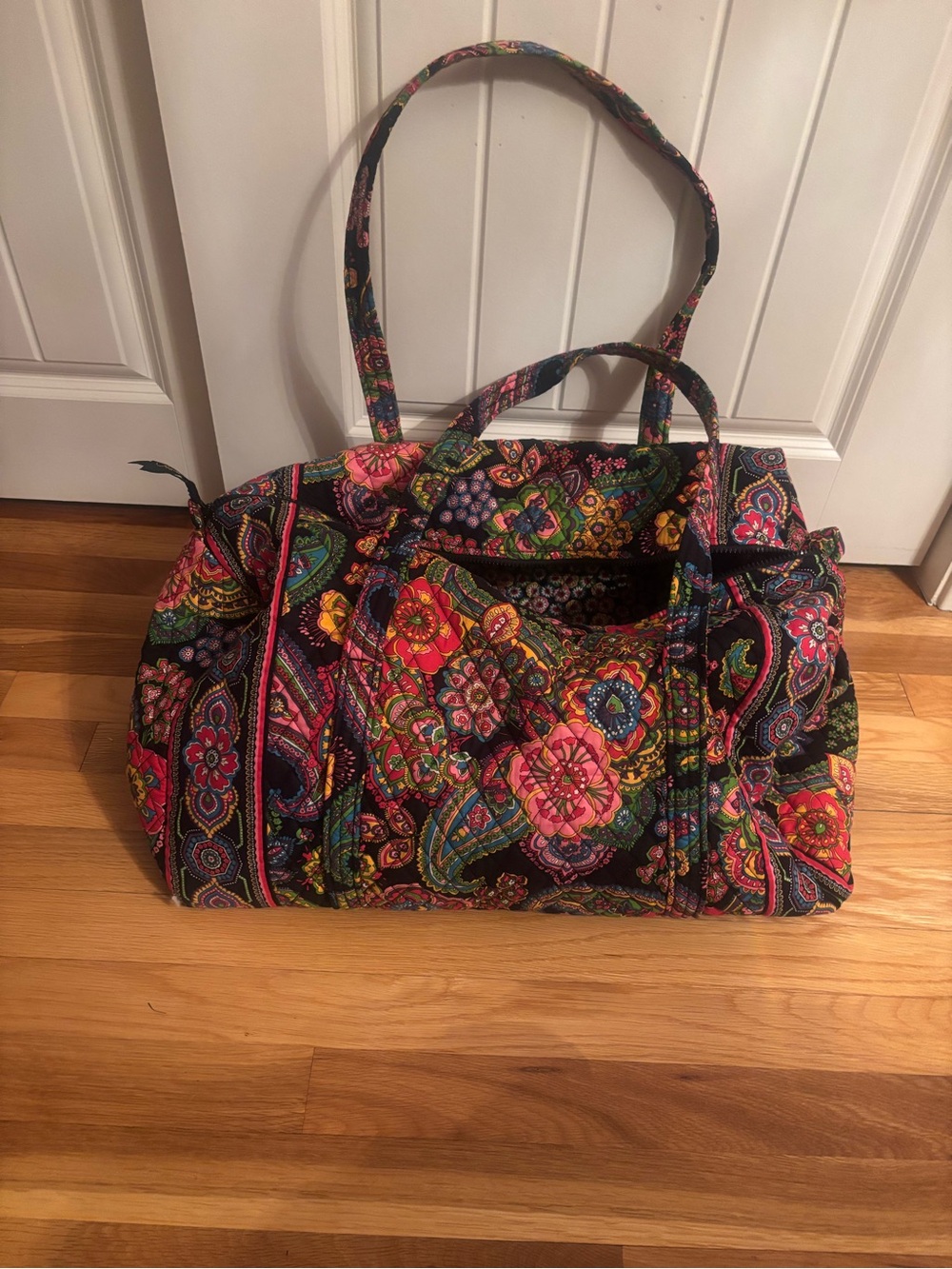 Vera Bradley Petal Paisley Travel Duffel Bag